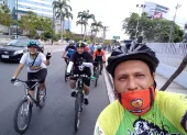 En bicicleta o patines, la ciudadanía está invitada a esta jornada.