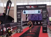 Andrés cruzó la meta como el tricolor  mejor ubicado tras los 1.9 km de  natación, 90 km de bicicleta y  y 21k de carrera.