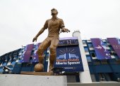 La fachada del estadio Alberto Spencer  presenta una imagen renovada.