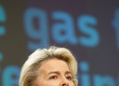 Ursula von der Leyen pide a los estados miembros de la CE ahorrar más energía ante el problema.EFE /STEPHANIE LECOCQ