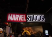 Fotografía de archivo del logo de Marvel Studios.