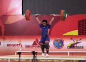 Tamara Salazar se coronó campeona en la categoría de los 87 kilogramos.