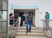 Óscar Peñafiel acudió el miércoles 3 de agosto a uno de los hospitales del IESS para preguntar por las medicinas que requiere, pero otra vez no había.