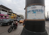 Valla publicitaria calusurada en la Av. Tanca Marengo Agencia (ag-extra)