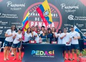 El equipo tricolor, con 12 deportistas, participó el domingo en la inauguración de los Juegos Panamericanos de Surf.