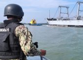 Según la Armada, la inteligencia Naval emitió la alerta de la droga sustraída por los uniformados.