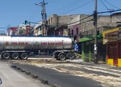 El perímetro alrededor de la avenida Maldonado, sur de Quito, se mantiene cerrado por la colisión