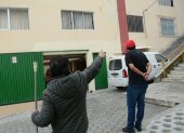 Afectados. Los moradores indicaron el sitio donde se concentró el tiroteo por parte de los sospechosos.