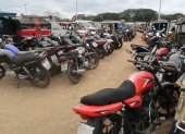Son casi cuatro mil motos abandonadas que serán chatarrizadas