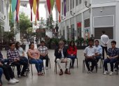 Guillermo Lasso estuvo en Universidad de las Artes.
