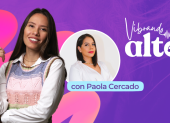 Pódcast con Valentina Encalada y Paola Cercado.