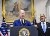 El presidente de EE.UU., Joe Biden, anuncia, este 24 de agosto de 2022, que perdonará parte de la deuda que millones de universitarios contrajeron con el Gobierno federal para poder pagar sus estudios