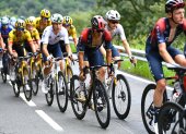 El ciclista ecuatoriano Richard Carapaz buscará recuperar posiciones este sábado en La Vuelta.
