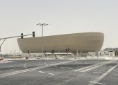 El estadio de Lusail, el más grande Qatar, con capacidad para 80.000 personas.