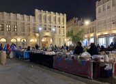 El mercado llamado Souq Waqif tiene una plazoleta gigante que será el sitio ideal de los hinchas durante el Mundial de Qatar.