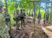 Las Fuerzas Armadas de Ecuador han intensificado sus operaciones en la frontera con Colombia.