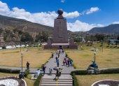 Fotografía de archivo que muestra la Ciudad Mitad del Mundo, al norte de Quito (Ecuador).