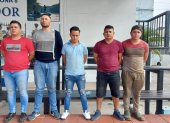Captura. El pasado sábado se detuvo a cinco personas tras detectar el traslado del alcaloide por el sur de Guayaquil.