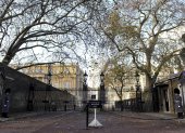 Exterior de Clarence House, hasta ahora la residencia oficial del príncipe Carlos de Inglaterra, en el centro de Londres.