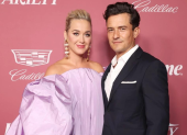 Katy Perry y Orlando Bloom.