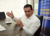 Iván Tobar es gerente general del Banco del Instituto Ecuatoriano de Seguridad Social (Biess).desde noviembre de 2021.