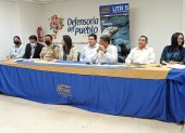 Reunión. La reunión de autoridades se dio en el centro de la ciudad de Guayaquil y duró más de cinco horas.