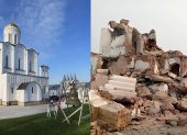 Entre los lugares emblemáticos que han sufrido los efectos de la invasión rusa, hay decenas de sitios religiosos.