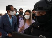 La solicitud fue firmada por la secretaria de DD.HH., Paola Flores (c).