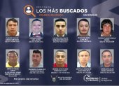 La Policía hizo pública la lista de los más buscados del país por casos de violencia de género e incluyó al teniente Germán Cáceres.