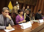 La mamá de María Belén Bernal, Elizabeth Otavalo, compareció en dos comisiones y el Pleno de la Asamblea.