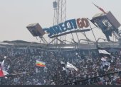 Los hinchas de Colo Colo pasaron un momento de mucho drama luego de que se vino abajo la tribuna del estadio.
