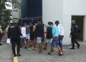 En algunos casos de delitos graves registrados en la ciudad son detenidos adolescentes involucrados en hechos violentos.