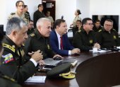 Cita. Miembros de la Cúpula Policial se reunieron este lunes 3 de octubre con el nuevo ministro del Interior.
