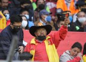 Los hinchas de Aucas quieren ver campeón a su equipo y hoy los acompañarán en Chillogallo.