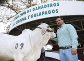 Líder.- Carlos Encalada, el nuevo presidente de la Asociación de Ganaderos del Litoral y Galápagos.