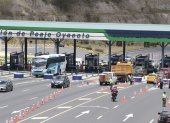 Peaje. Para dar agilidad al tránsito se habilitaron más cabinas de pago.