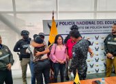 Edwin Noguera, comandante de la Policía Nacional en Manabí, informó que a mujer había sido secuestrada el 21 de septiembre en La Pila.