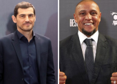 Iker Casillas y Roberto Carlos.
