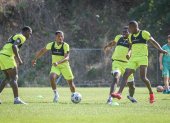 Barcelona se preparó durante la semana para medir el domingo 16 de octubre a Aucas.