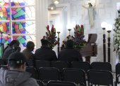 Familiares del futbolista velaron sus restos en una funeraria de San Carlos.