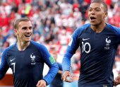 Antoine Griezmann y Kilyan Mbappé, dos figuras de la selección francesa, actual campeona del mundo.