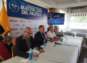 Las autoridades en el lanzamiento de la quinta edición del torneo, en la sede principal del GTC.