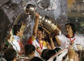 Liga de Quito es, hasta el momento, el primer equipo ecuatoriano en ganar la Copa Libertadores.