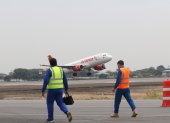 Desde el martes 25 se espera un mayor flujo de visitantes que aterricen por el aeropuerto de Guayaquil.