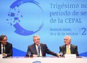 El presidente Fernandez pidió reconstruir una “Patria Grande”, tras asumir presidencia de la Cepal.