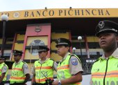 El control policial será estricto en el estadio Monumental.