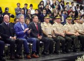 Evento. Autoridades de Estado participaron del acto en Pujilí, Cotopaxi.