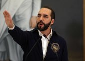 Fotografía de archivo en la que se registró al presidente de El Salvador, Nayib Bukele, en San Salvador (El Salvador).