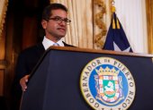 Fotografía de archivo en la que se registró al gobernador de Puerto Rico, Pedro Pierluisi, en San Juan (Puerto Rico).
