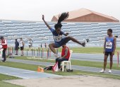 La medallista de bronce paralímpica en Tokio sigue en racha, ahora lideró los Juegos Nacionales Adaptados en los 100 y 200 metros planos y la prueba estrella de salto largo.